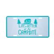 Plaque décorative Life is Better Camco - Exclusif en ligne on Sale