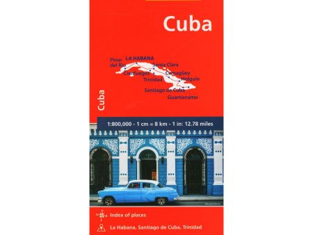 Carte de Cuba Michelin For Sale