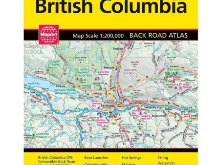 British Columbia road atlas Sale