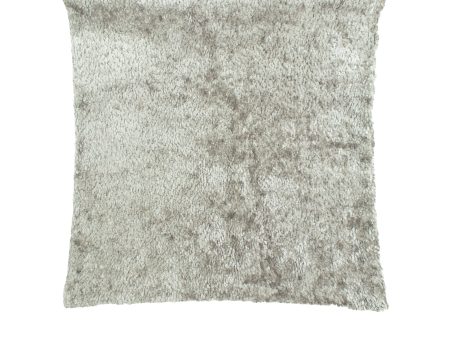 Decorative cushion cover - Gala Chenille - Light Grey - 18 x 18   Cheap