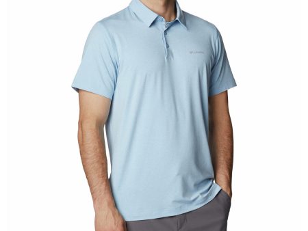 Polo manches courtes pour homme Tech trail Columbia Hot on Sale