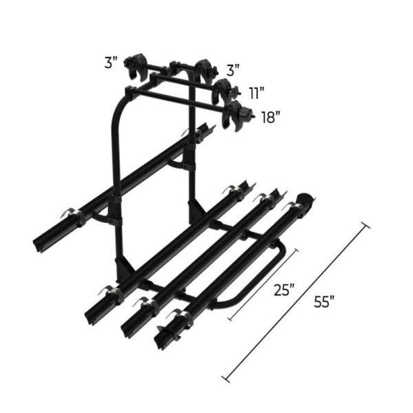 Ensemble support à vélo pour attache remorque 2  Arvika Série 7000 - Exclusif en ligne Fashion