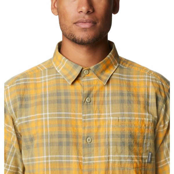 Chemise à manches courtes à carreaux pour homme Under Exposure Fashion