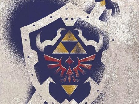 canvas-print-the-legend-of-zelda-hylian-shield-stencil-i938638x8 Sample. Online