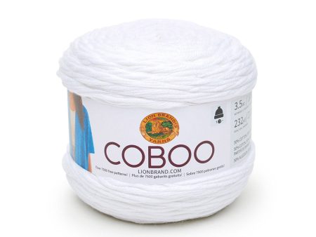 Lion Brand Coboo - White Online Sale