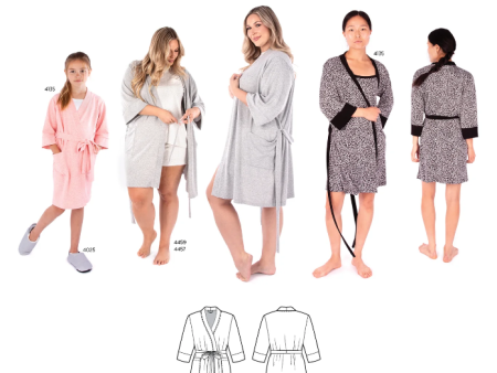 Jalie 4461 - SOLÈNE - Lounge Robe Cheap