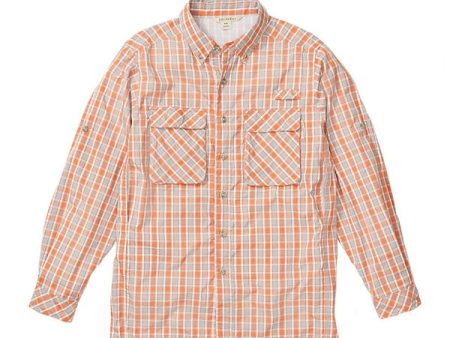 Chemise à manches longues plaid Air Strip For Cheap