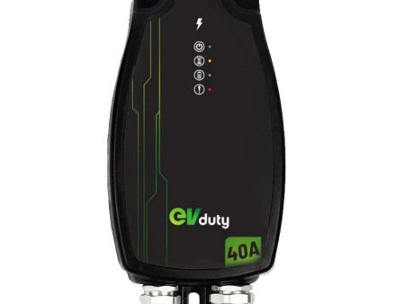 Borne de recharge portable EVduty-50 (40A) fiche NEMA 14-50P Elmec - Exclusif en ligne Online now