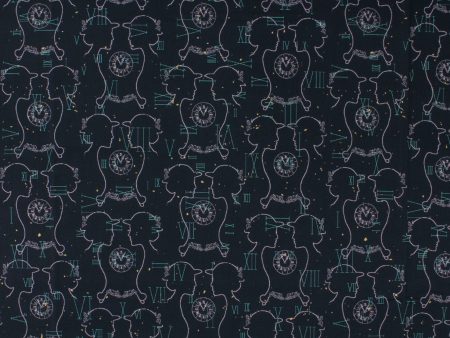 WINDHAM TREASURES - Printed Cotton - 035 - Navy Online Hot Sale