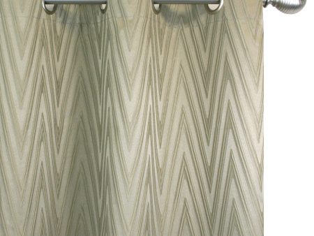 Grommet Curtain - Harlow - Beige - 52 x 85   Hot on Sale