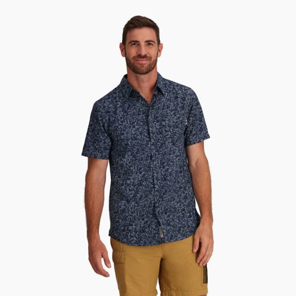 Chemise à manches courtes pour homme Amp Lite Printed Royal Robbins Online