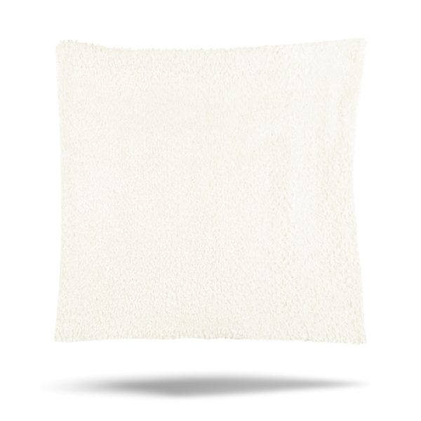 Decorative cushion cover - Gala Chenille - Cream - 18 x 18   Discount