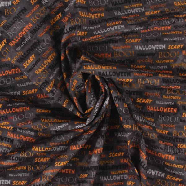 Windham Fabrics - Printed Cotton - FULL MOON - 001 - Charcoal Discount