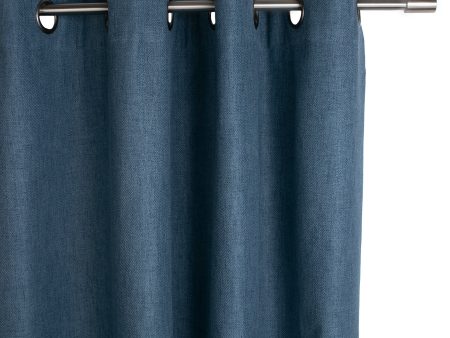 Dimout grommet panel - Oxford - Blue - 54 x 95 inch (137 x 243 cm) Sale